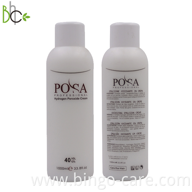 KUPA Professional Salon Use Hair Oxidizer Cream Hair Dye Formulated In Italy Private Label